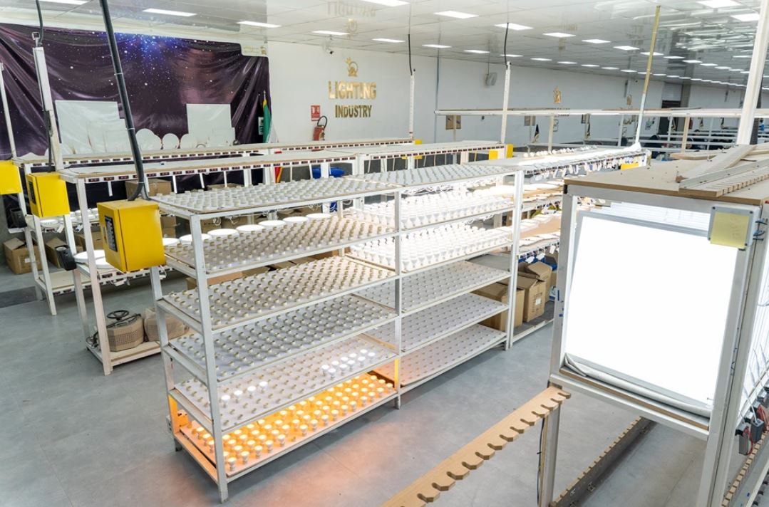 خط تولید انواع لامپ های LED